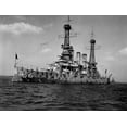 thumbnail image 1 of The Uss New Jersey In Camouflage Coat. Ca. 1918. History (36 x 24), 1 of 2