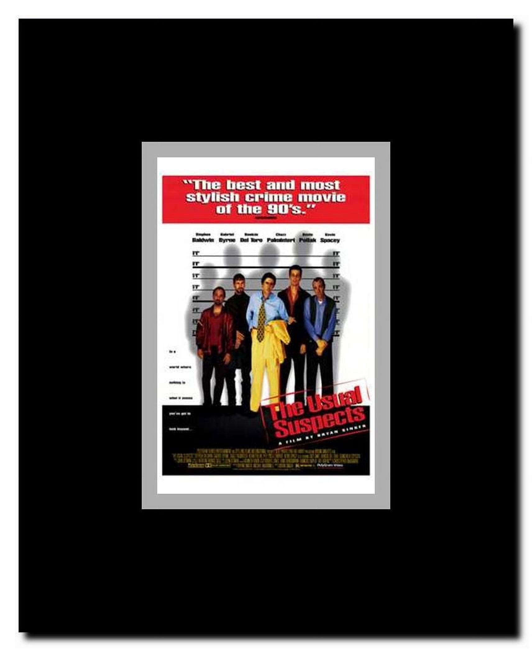 The Usual Suspects Framed Movie Poster