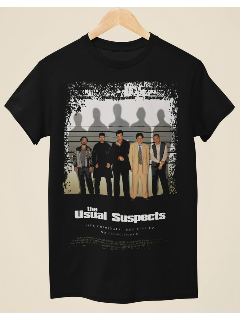 The Usual Suspects - Movie Poster Inspired Unisex Black T