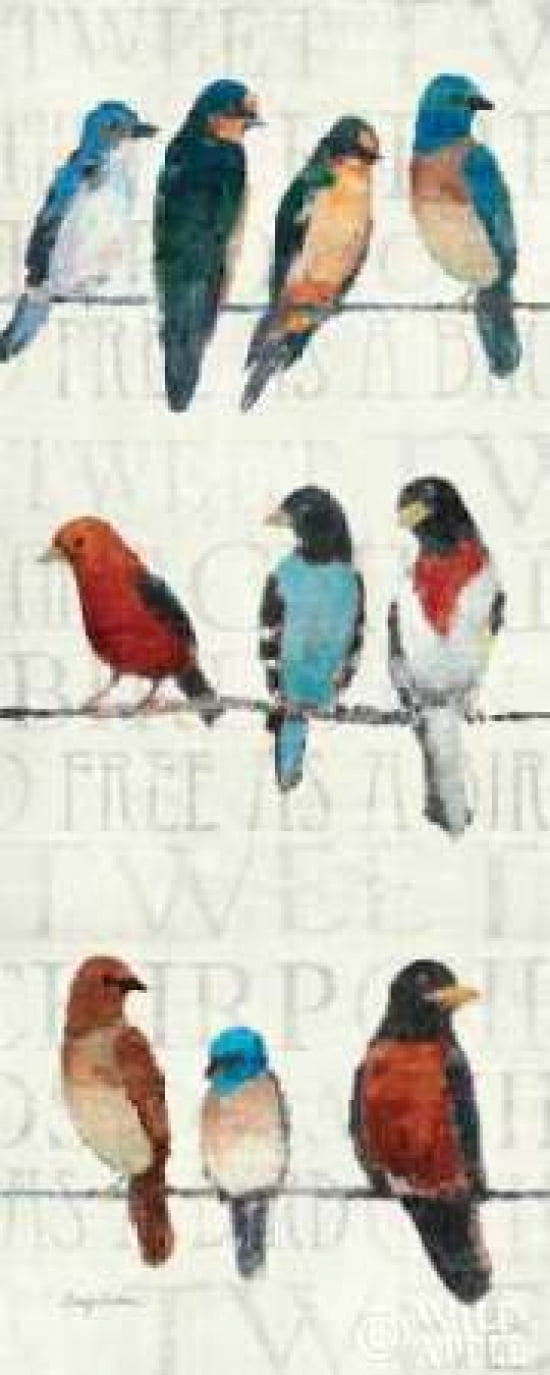 The Usual Suspects Panel I Canvas Art - Avery Tillmon (10 x 20)