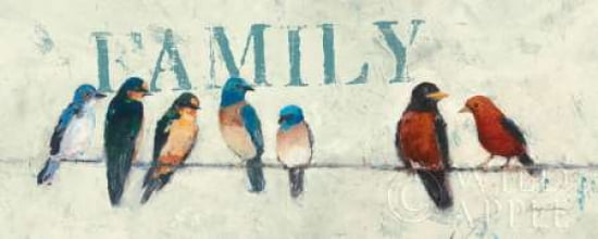 The Usual Suspects Panel III - family Canvas Art - Avery Tillmon (24 x 48)