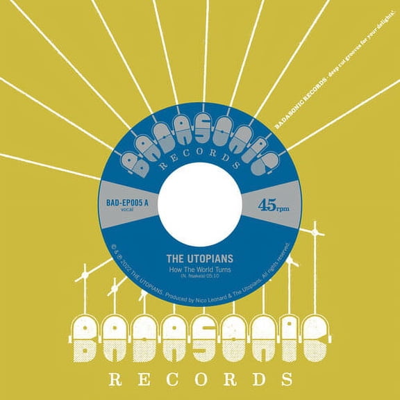 The Utopians - How The World Turns - Music & Performance - Vinyl [7-Inch]