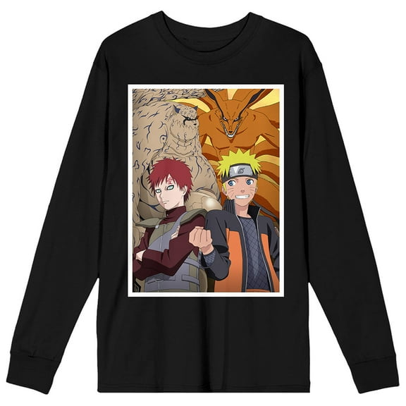 The Uzumaki, Gaara, Kurama, Shukaku Long Sleeve Tee-XS
