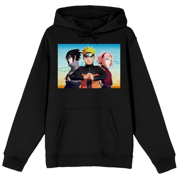 The Uzumaki, Sasuke, and Sakura Long Sleeve Hoodie -3XL