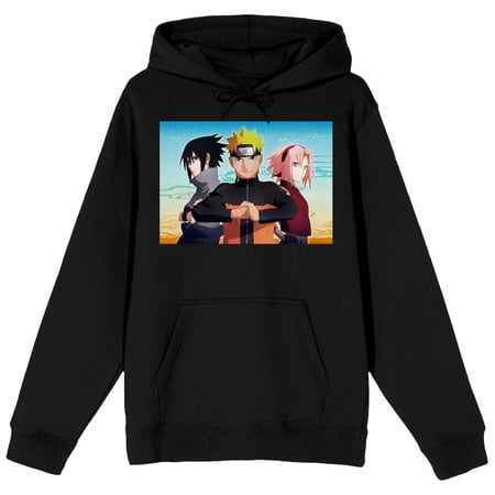 The Uzumaki, Sasuke, and Sakura Long Sleeve Hoodie - M
