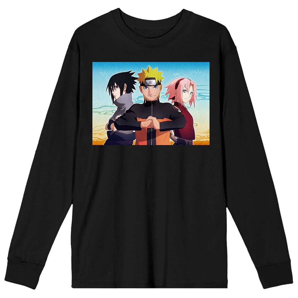 The Uzumaki, Sasuke, and Sakura Long Sleeve Tee - M - Walmart.com