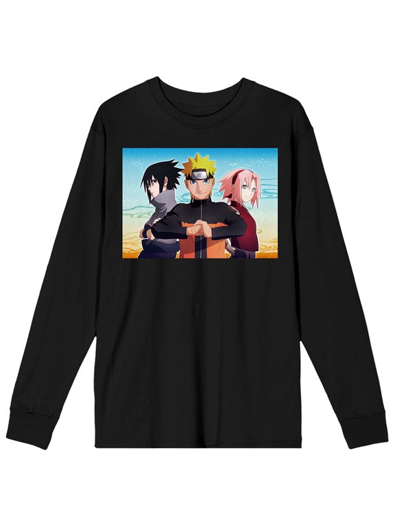 The Uzumaki, Sasuke, and Sakura Long Sleeve Tee -XL