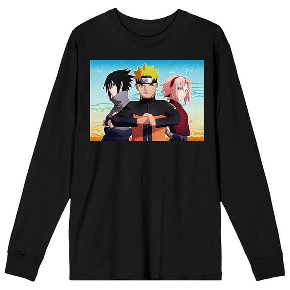 The Uzumaki, Sasuke, and Sakura Long Sleeve Tee -XXL