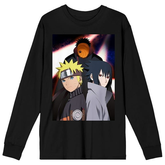 The Uzumaki, Sasuke, and Tobi Long Sleeve Tee - S