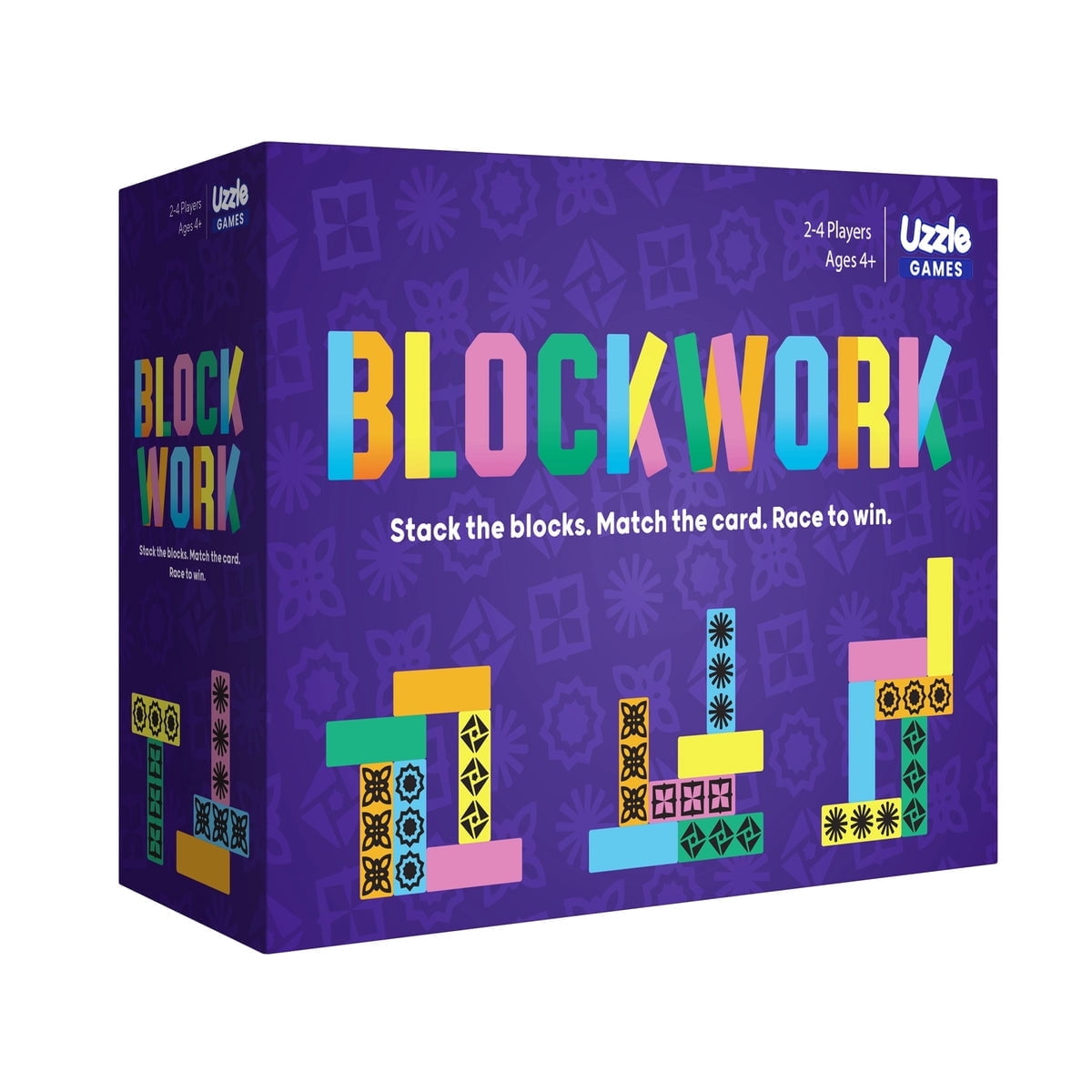The Uzzle Blockwork Family Board Game - Walmart.com