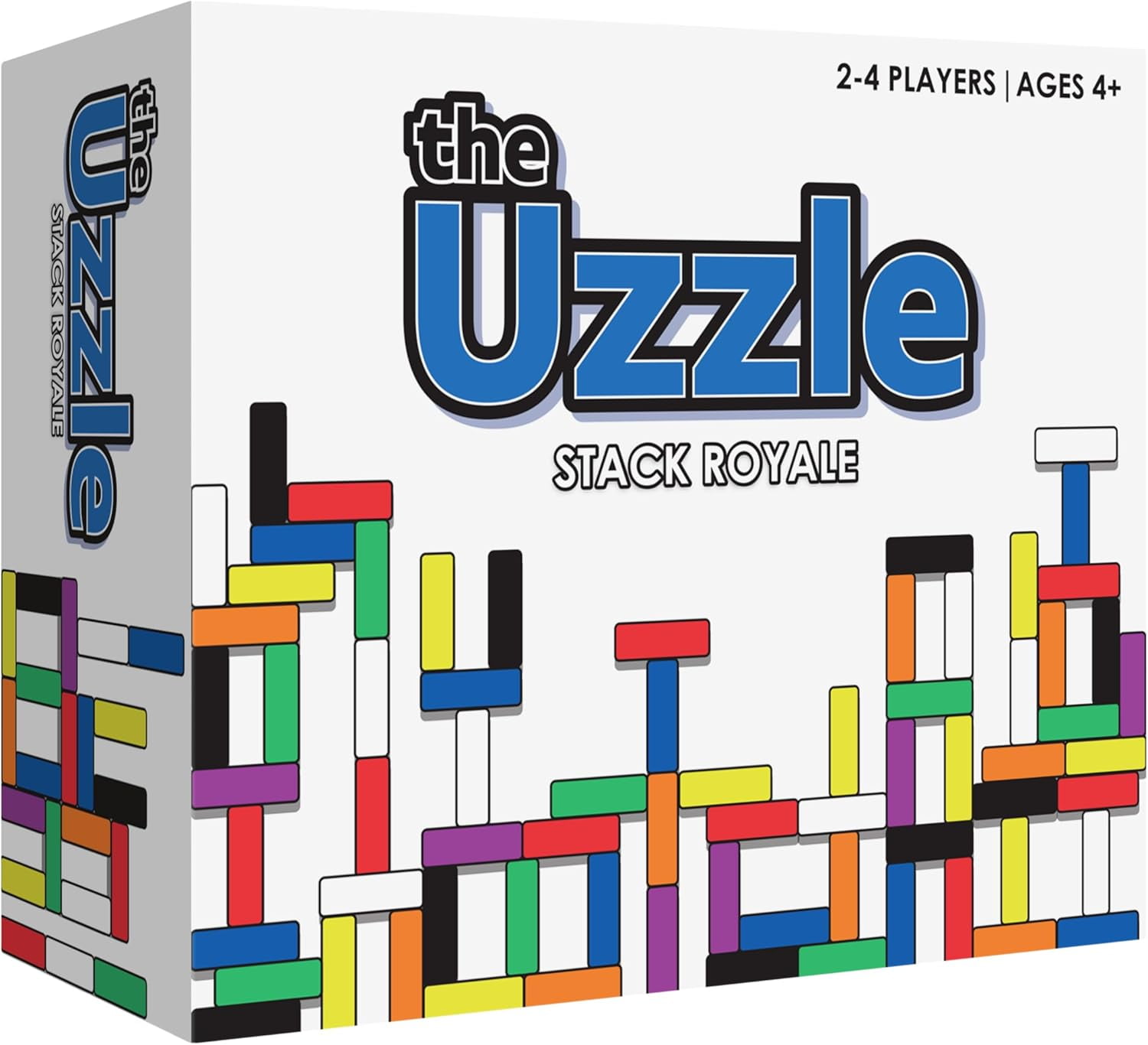 The Uzzle Family Puzzle Game: Stack Royale Board Game Fast Fun for Kids ...