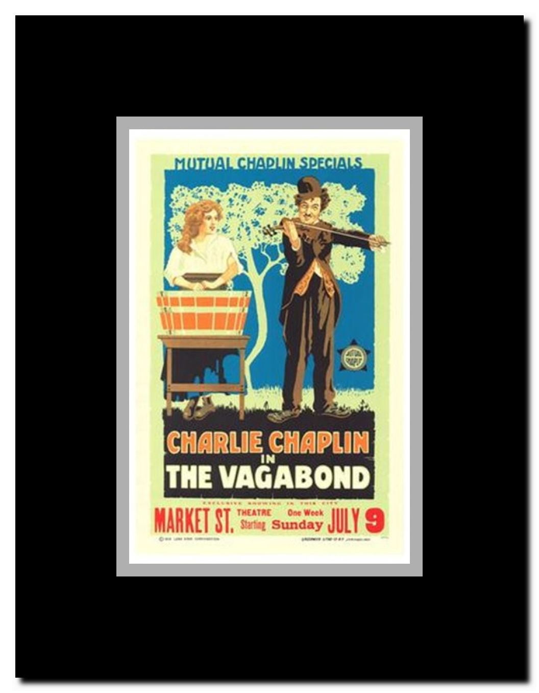 The Vagabond Framed Movie Poster