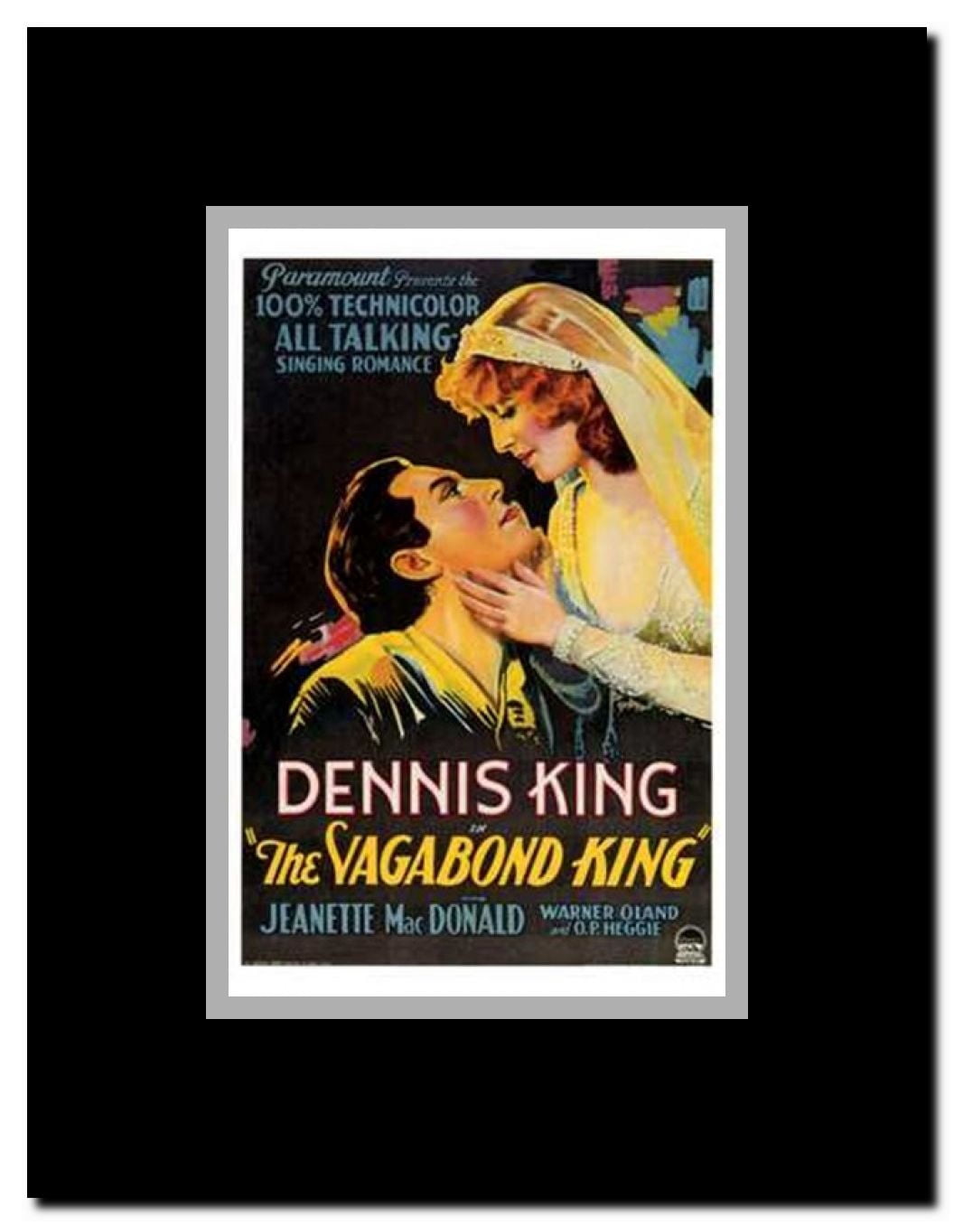 The Vagabond King Framed Movie Poster
