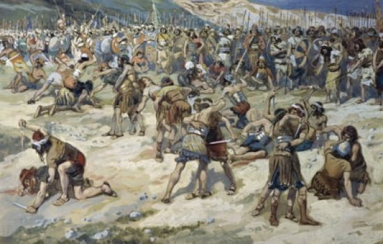 The Valient of Gideon James J Tissot (1836-1902French) Jewish Museum New York Canvas Art - James Tissot (18 x 24)