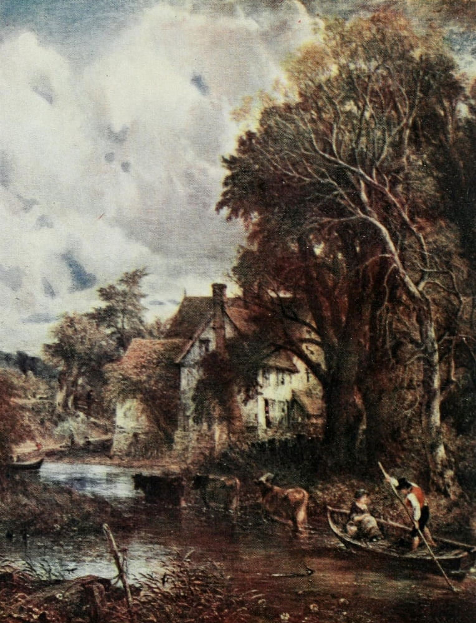 The Valley Farm Constable 1909 Canvas Art - John Constable (18 x 24)