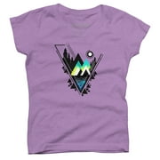 The Valley Girls Purple Berry Graphic Tee - Design By Humans  M