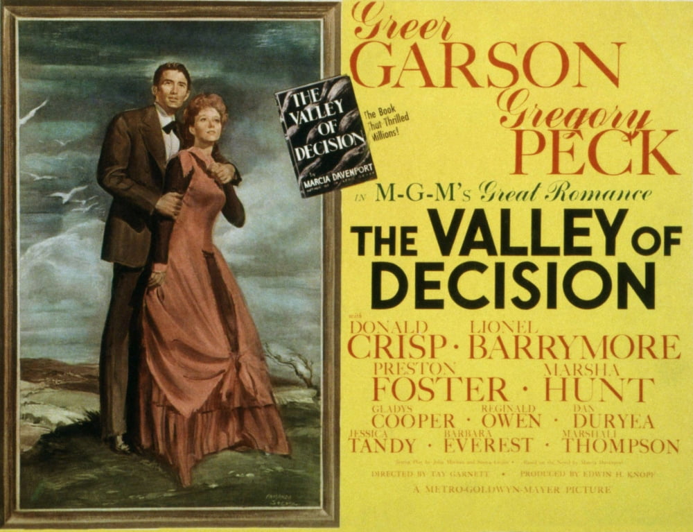 The Valley Of Decision Canvas Art - (28 x 22)