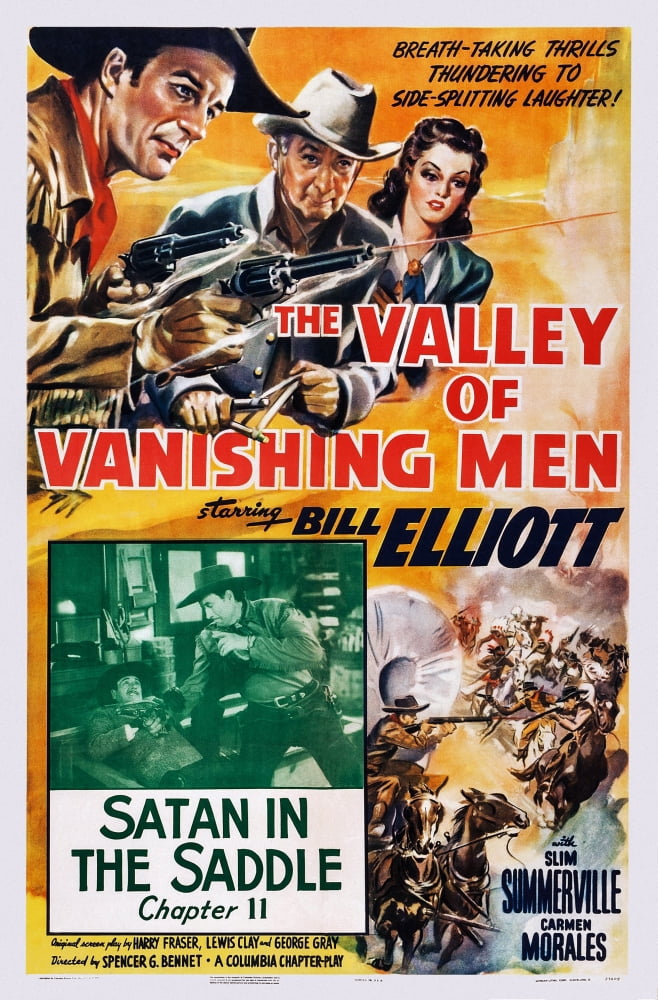 The Valley Of Vanishing Men Canvas Art - (24 x 36)