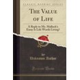 thumbnail image 1 of The Value of Life (Paperback), 1 of 1