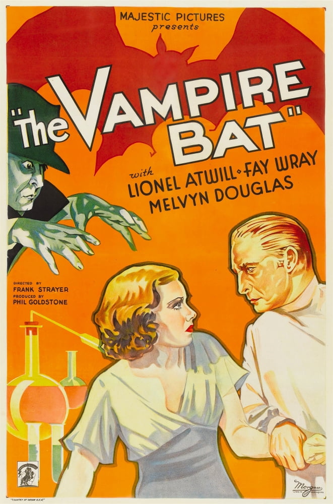 The Vampire Bat Canvas Art -  (11 x 17)