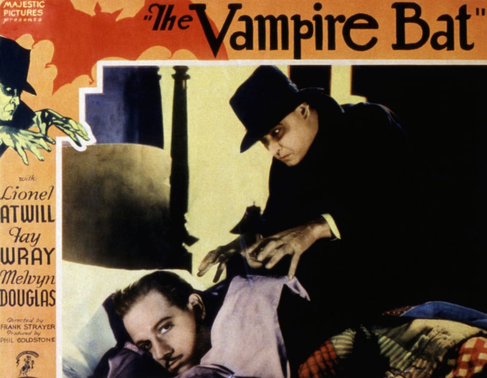 The Vampire Bat Canvas Art - (28 x 22)