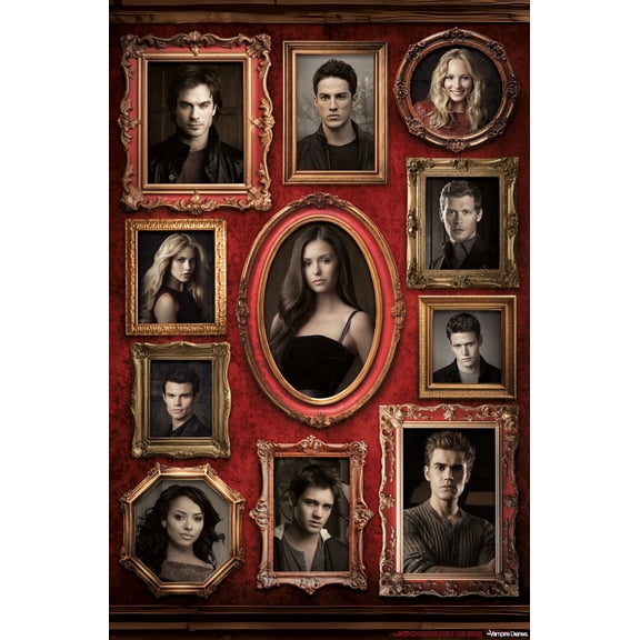 The Vampire Diaries (2009) - Grid Wall Poster, 22.375" x 34"