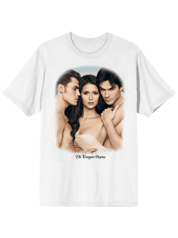 The Vampire Diaries Group Key Art Short Sleeve Tee-Large