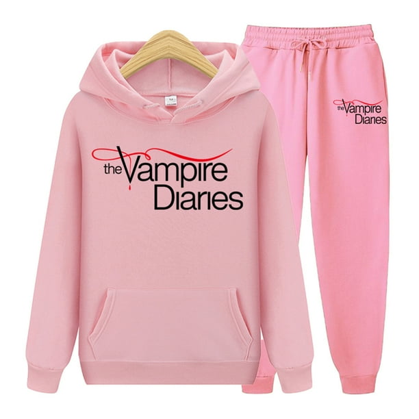 The Vampire Diaries Hodies+Jogging Suit Casual Sweatshirt Pant