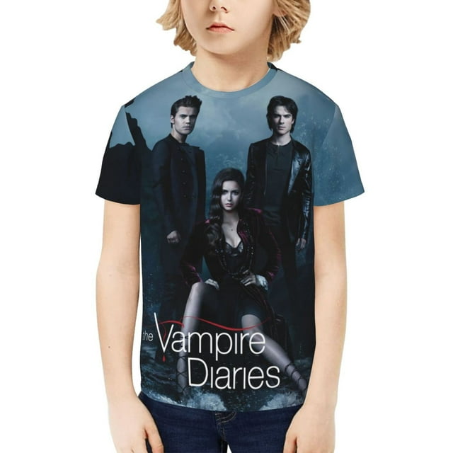 The Vampire Diaries Kids TShirt 3d Printed Graphic TShirts Boys And