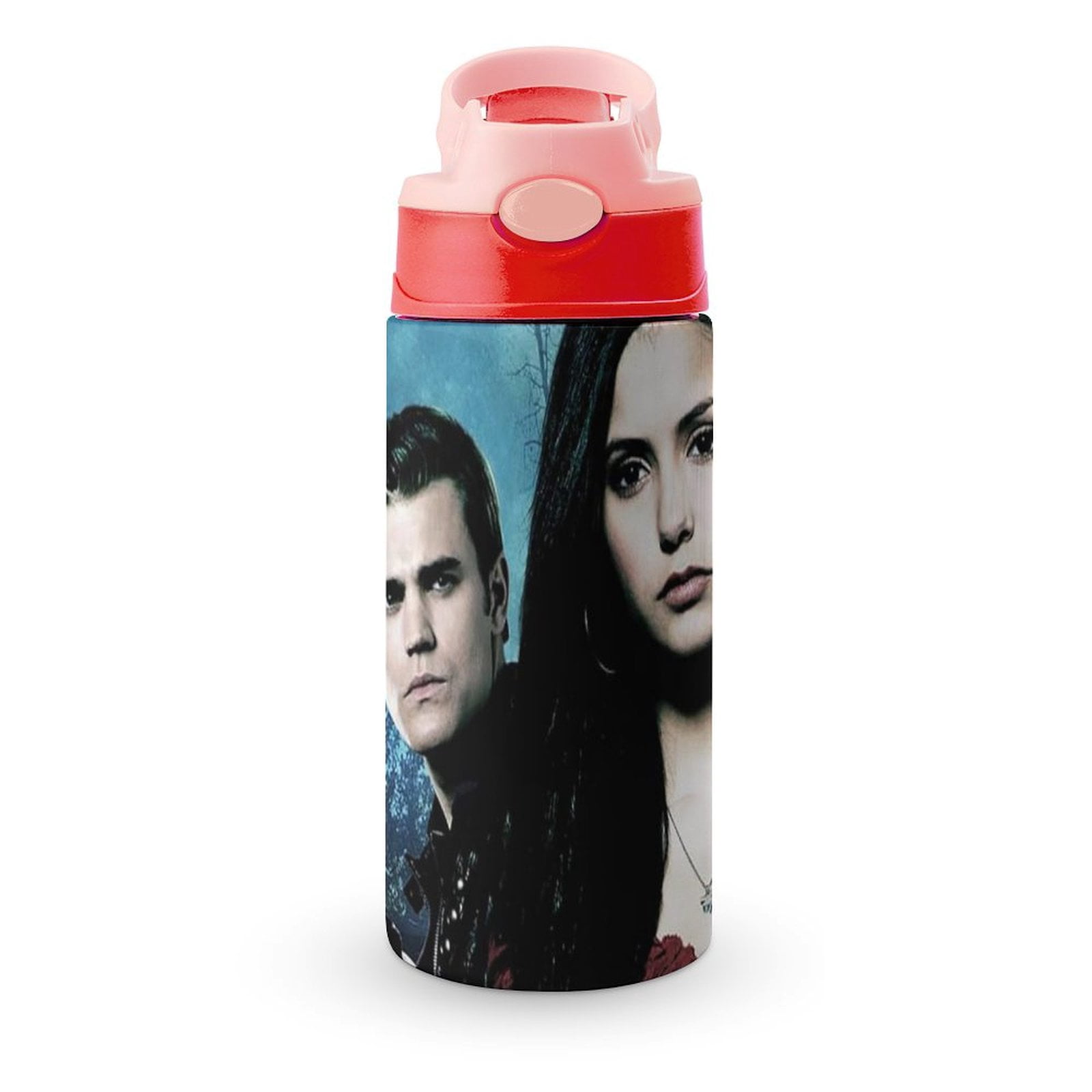 The Vampire Diaries Kids Water Bottle with Silicone Straw And Spill ...