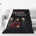 The Vampire Diaries Movie Throw Blankets Character Ultra Soft Fleece