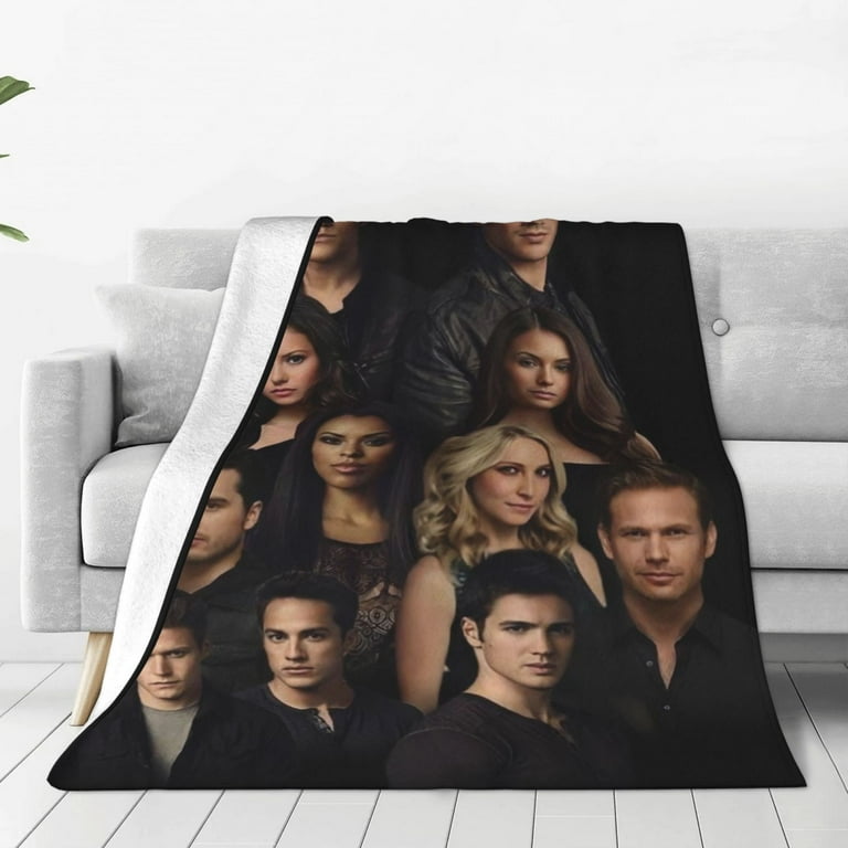 The Vampire Diaries Movie Throw Blankets Character Ultra Soft Fleece Flannel Blanket For Living Room Couch Bed Walmart