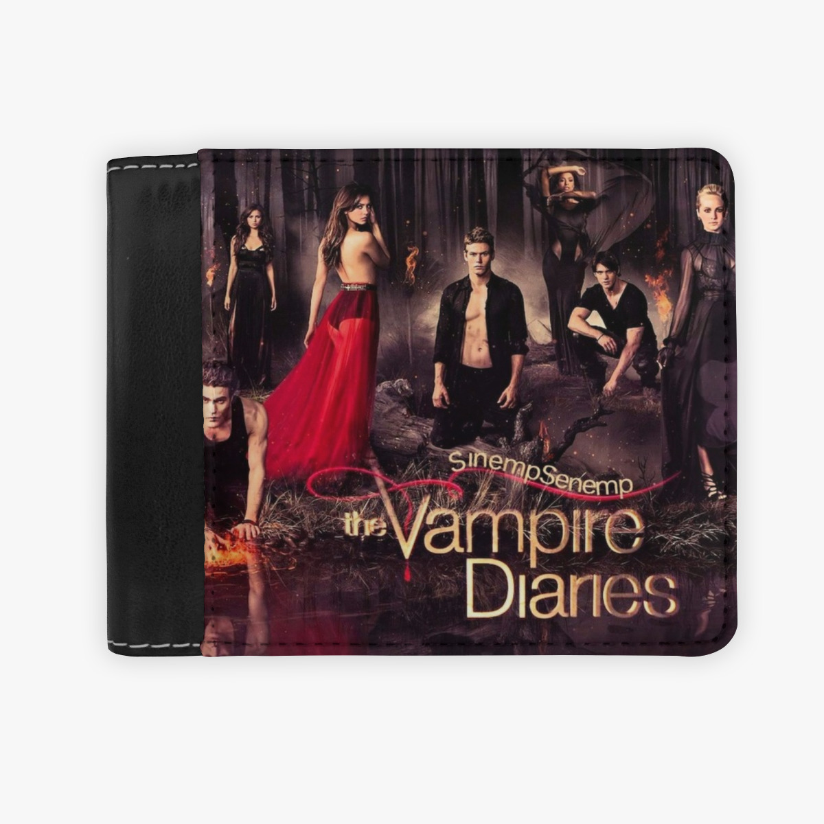 The Vampire Diaries New men's wallet printed on one side effect