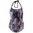 thumbnail image 1 of The Vampire Diaries Pattern Children's One-piece Swimwear Halterneck Swimsuit Summer Beach Girl's Bathing Suits Breathable Beachwear, 1 of 7