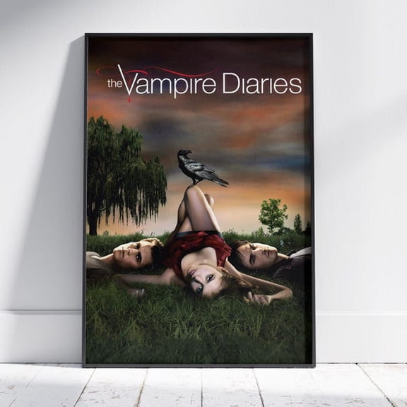 The Vampire Diaries Poster | Elena Gilbert Wall Art | Matte Paper Print | Show Poster, Unframed Paper Poster 8x10in