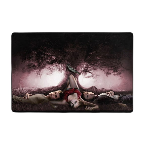 The Vampire Diaries Rugs Washable Cover Floor Rug Carpets Bathroom Decorations For Kitchen Bedroom Indoor 72"X48"
