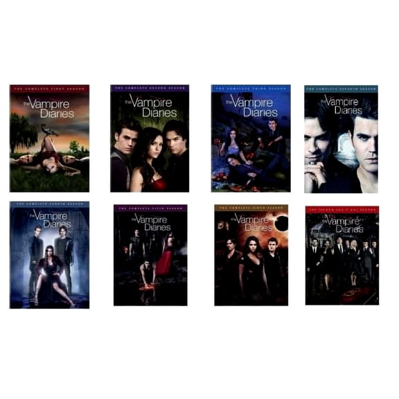 The Vampire Diaries Season 1-8 Bundle Complete Series