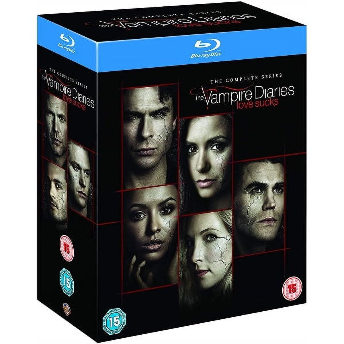 Blu-ray The Vampire Diaries 1 Temporada Original Lacrado Dub.Leg. Diarios  de um vampiro