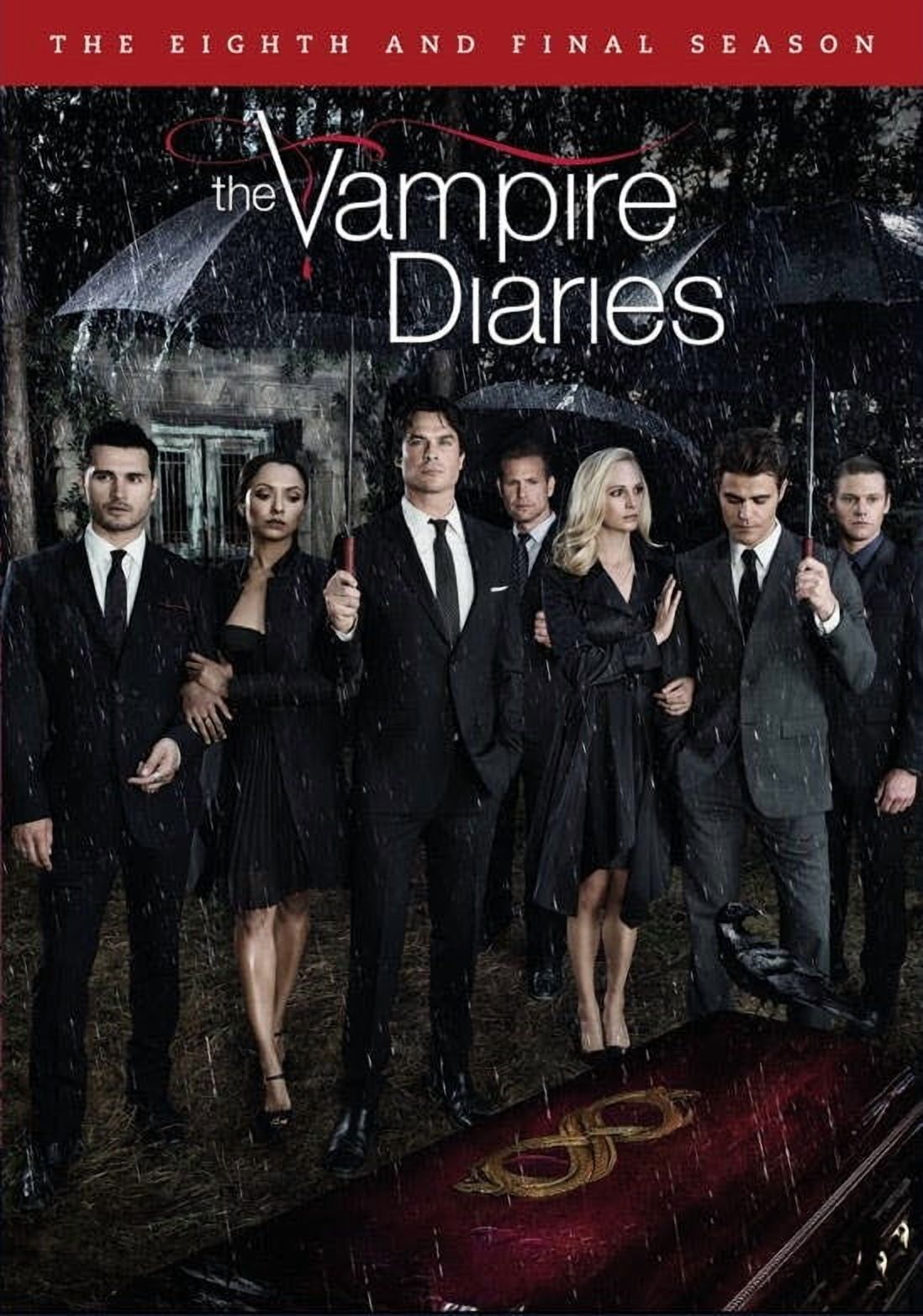 The Vampire Diaries DVD 全8枚セット　イタリア語　洋画 The Vampire Diaries: The Complete Series Seasons 1-8 (DVD 38