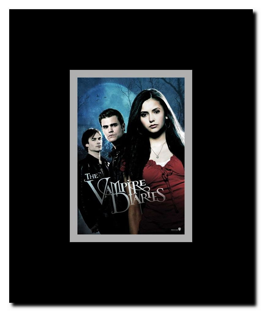The Vampire Diaries - style F Framed Movie Poster