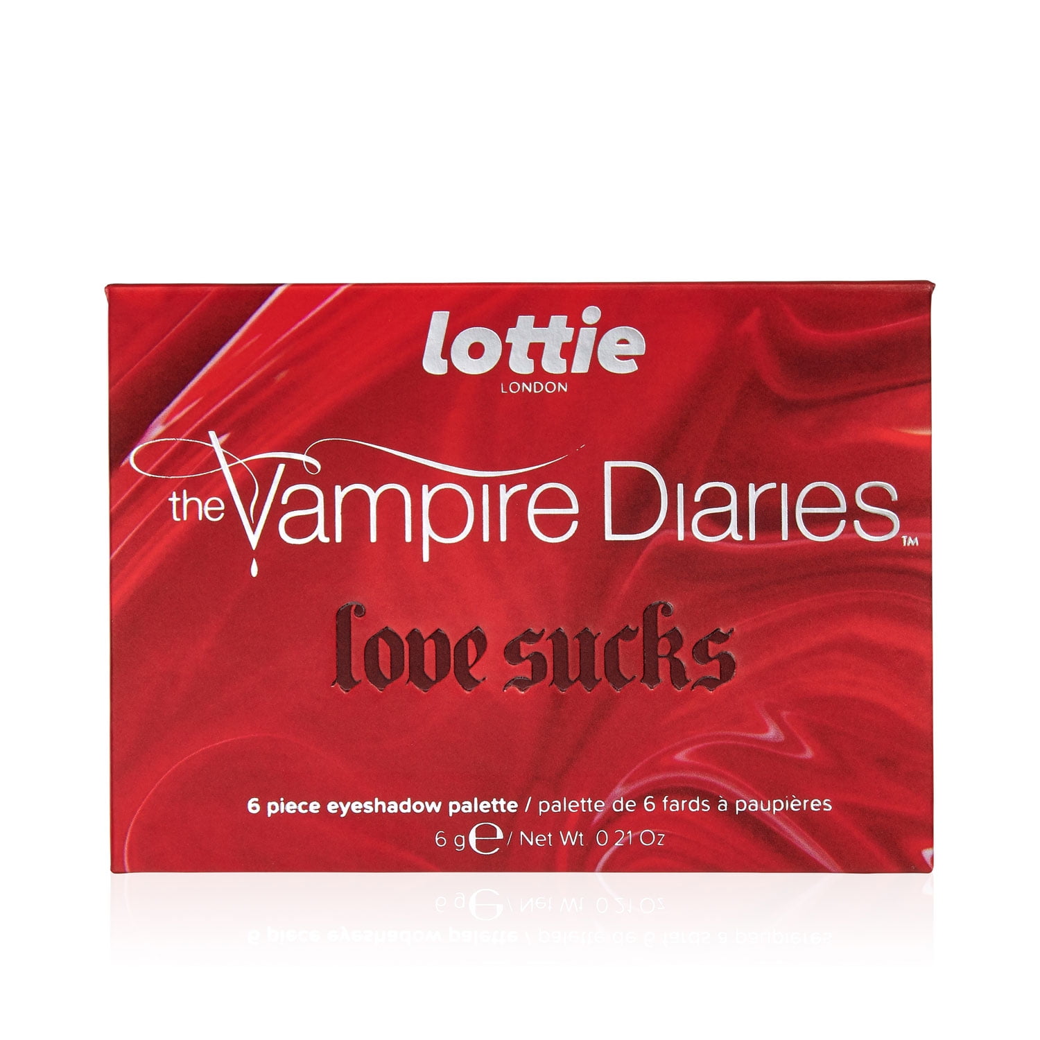 The Vampire Diaries x Lottie London Eyeshadow Palette, Love Sucks