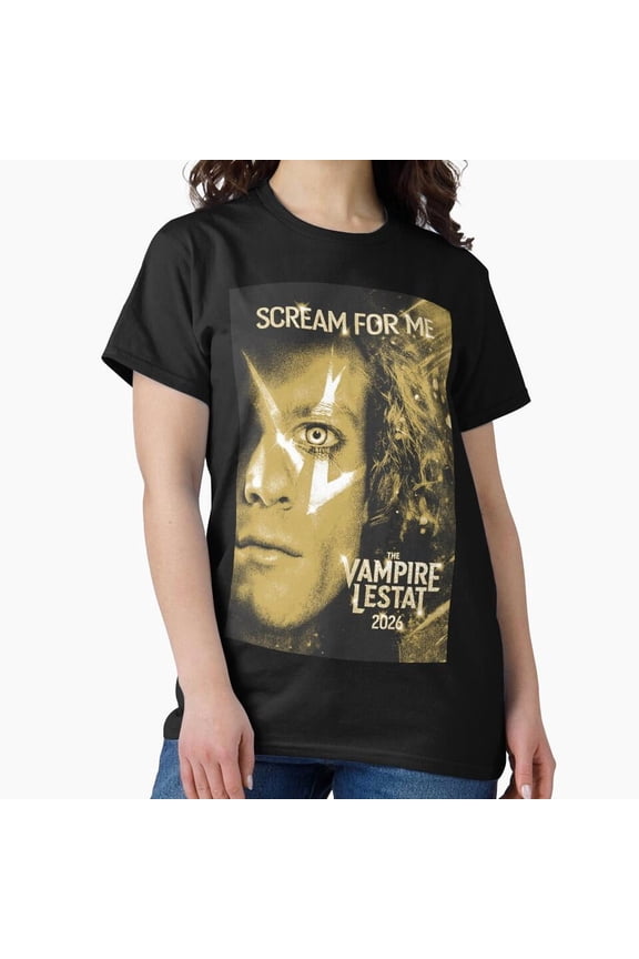 The Vampire Lestat Gothic Horror Novel Fan Graphic T-Shirt