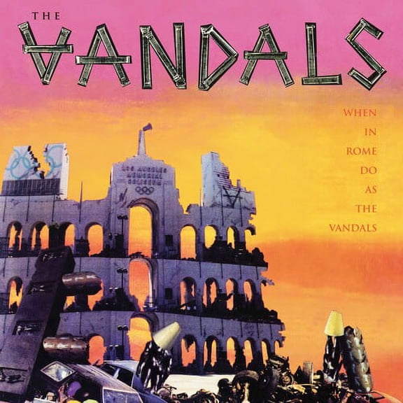 The Vandals - When In Rome Do As The Vandals - Pink/black - Music & Performance - Vinyl