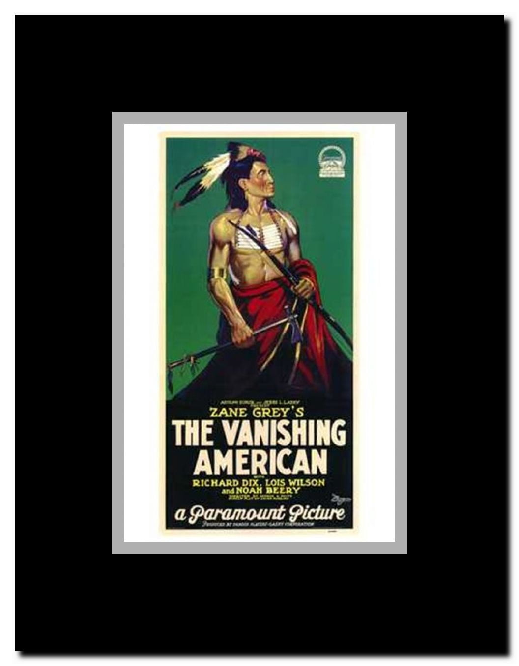 The Vanishing American Framed Movie Poster