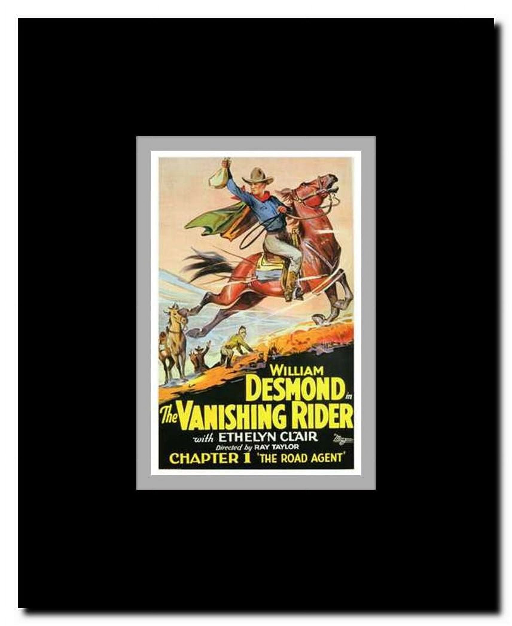 The Vanishing Rider Framed Movie Poster