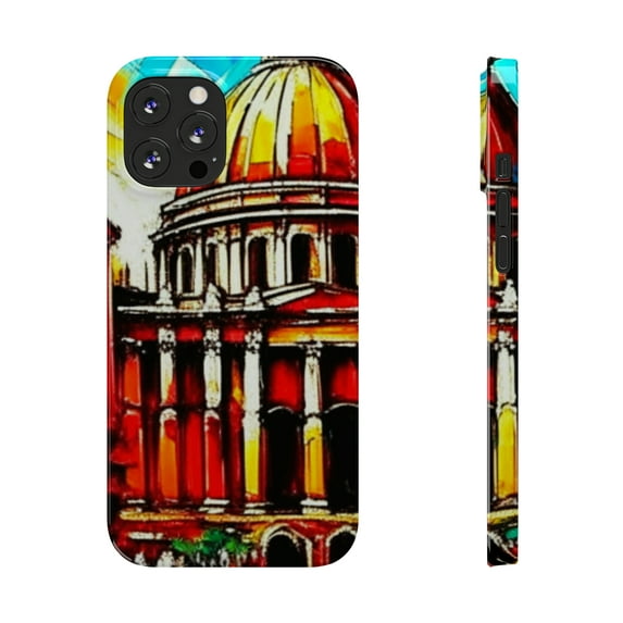 The Vatican Slim Apple iPhone Case 15 14 13 12 11 8 7 xs ProMax Ultra Plus