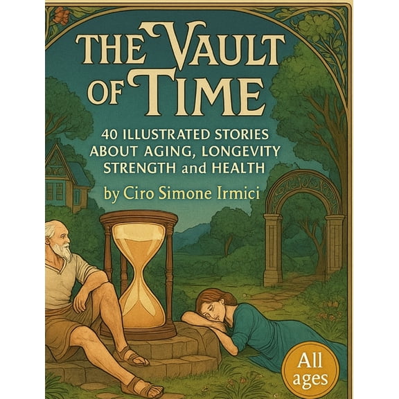 The Vault of Time: 40 Illustrated Stories About Aging, Longevity, Strength, and Health, (Paperback)