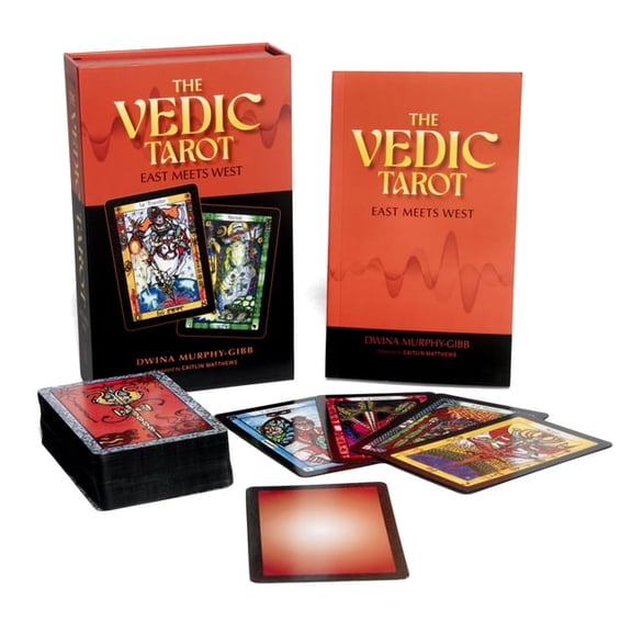 The Vedic Tarot: East Meets West 81 Tarot Cards Fusing Eastern Spirituality with Western Wisdom + In-Depth Guide to Card, (Paperback)