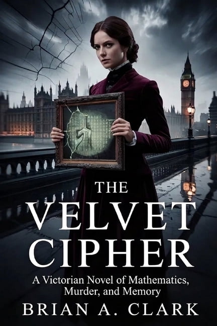 The Velvet Cipher: A Victorian Novel of Mathematics, Murder, and Memory, (Paperback)