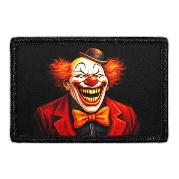 The Velvet Laugh - Scary Clown - Removable Patch